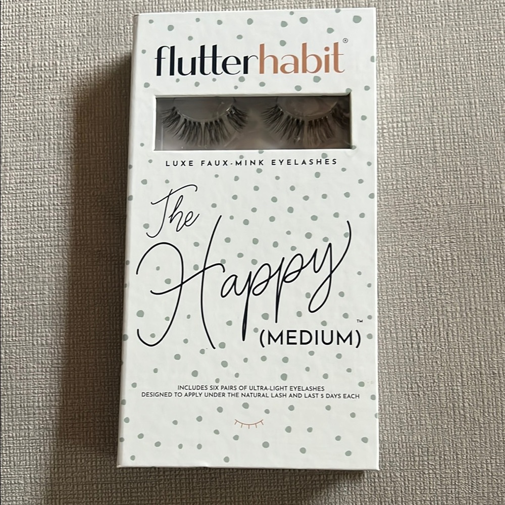 Flutter Habit Luxe Faux Mink Eyelashes - The Happy Medium